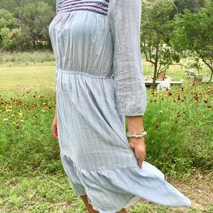 Mo : Vint NYC Vintage Stripes Dress S NEW